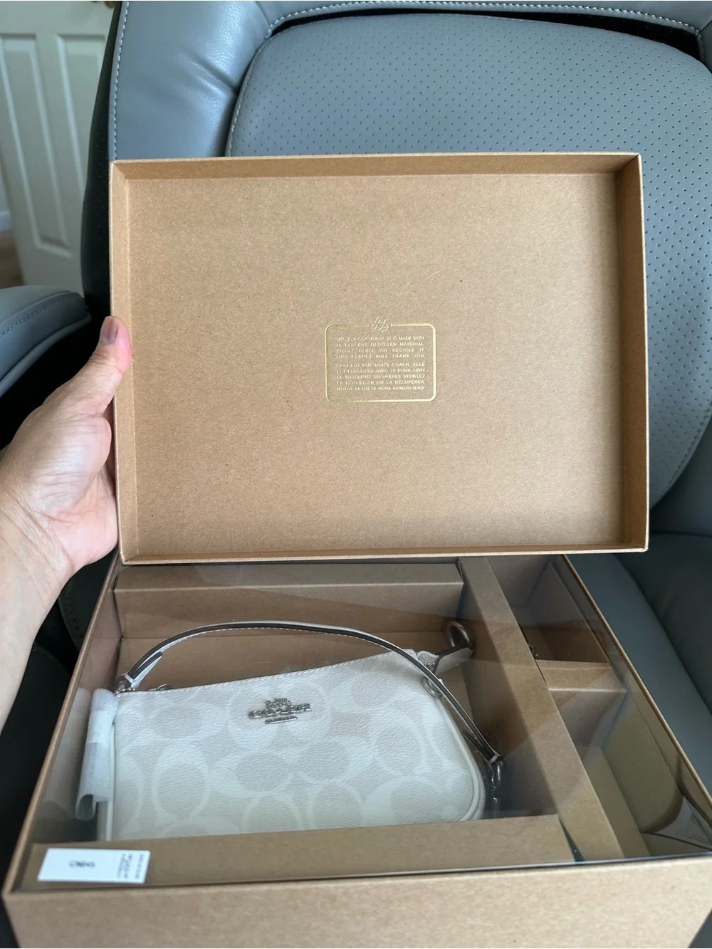 Coach Nolita 15 w/ Two Charms in a Giftable Box, New with Tag